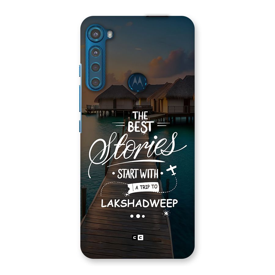 Lakshadweep Stories Back Case for Motorola One Fusion Plus