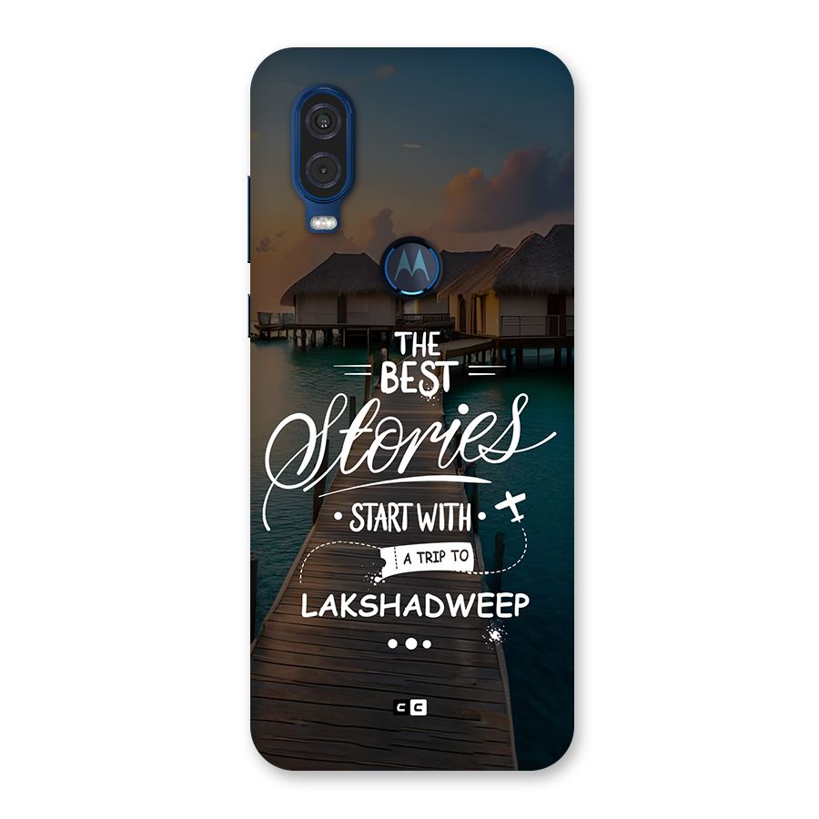 Lakshadweep Stories Back Case for Motorola One Vision