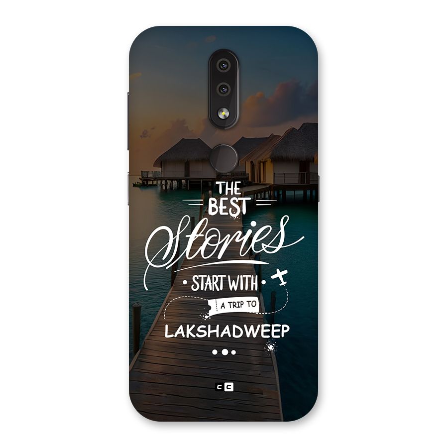 Lakshadweep Stories Back Case for Nokia 4.2