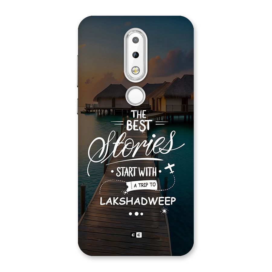 Lakshadweep Stories Back Case for Nokia 6.1 Plus