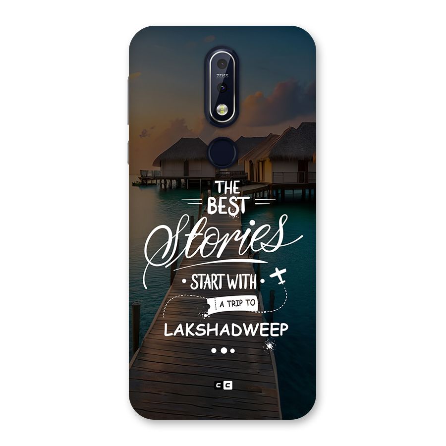Lakshadweep Stories Back Case for Nokia 7.1