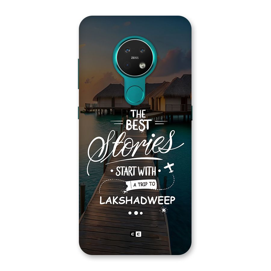 Lakshadweep Stories Back Case for Nokia 7.2