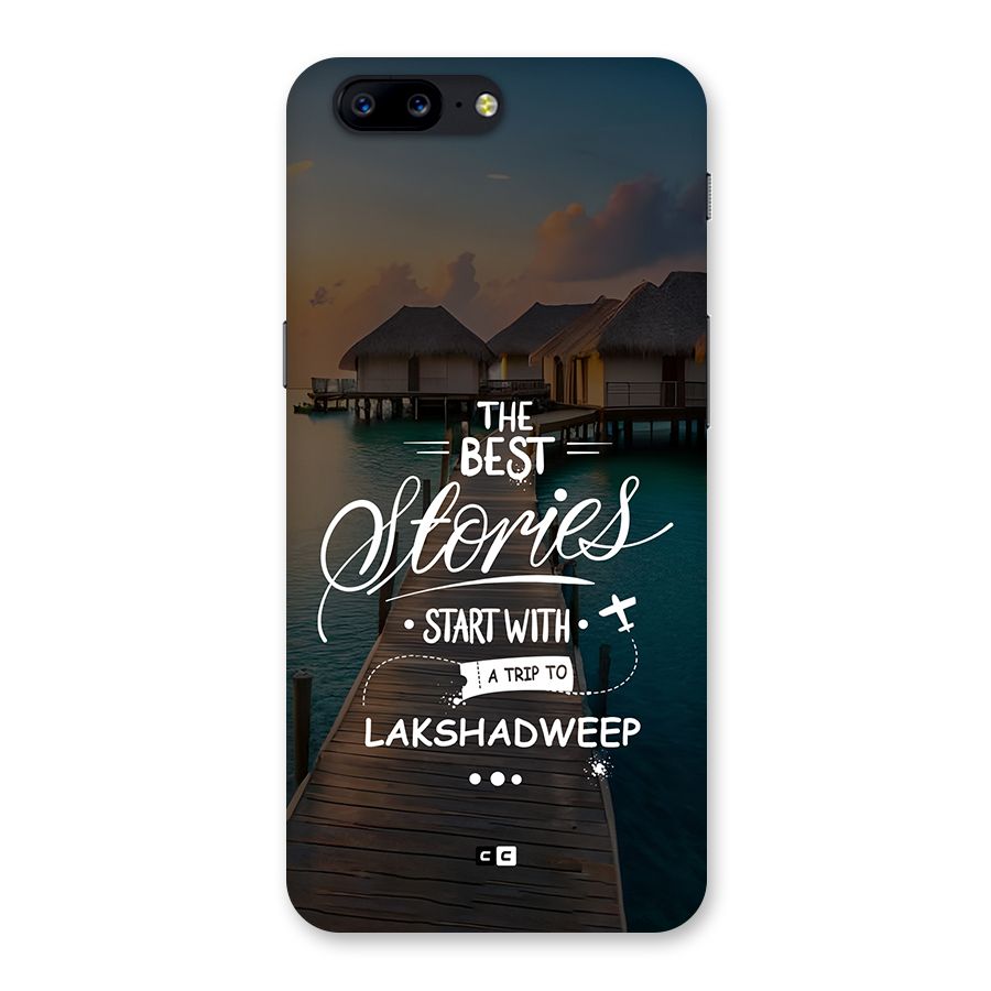 Lakshadweep Stories Back Case for OnePlus 5