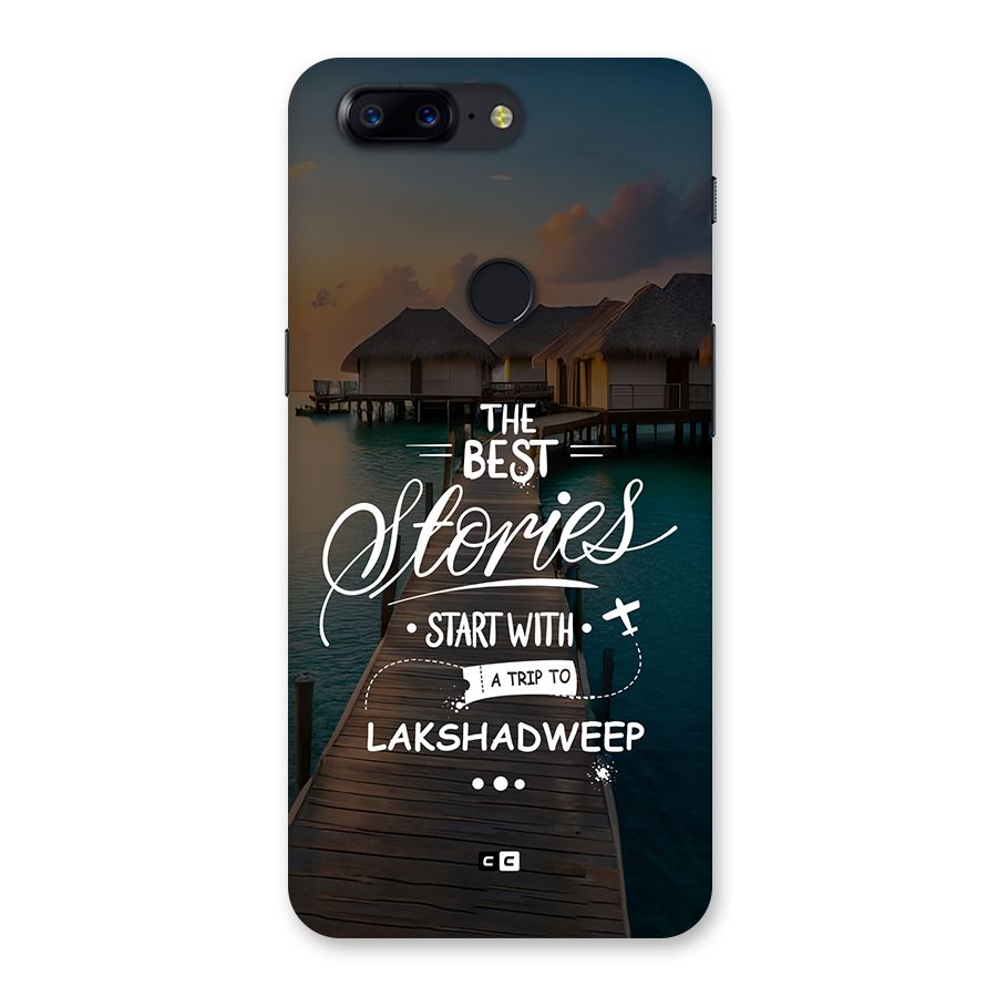 Lakshadweep Stories Back Case for OnePlus 5T