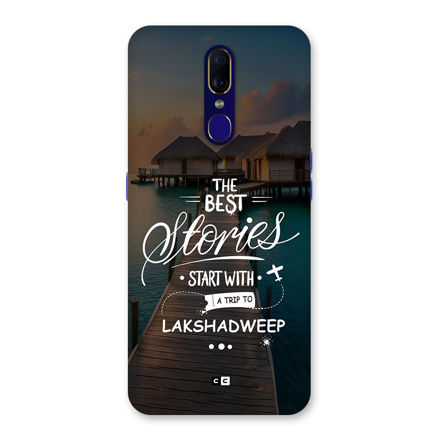 Lakshadweep Stories Back Case for Oppo A9