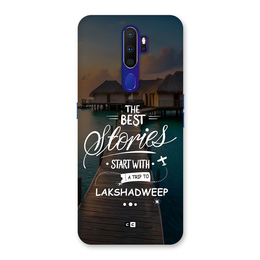 Lakshadweep Stories Back Case for Oppo A9 (2020)