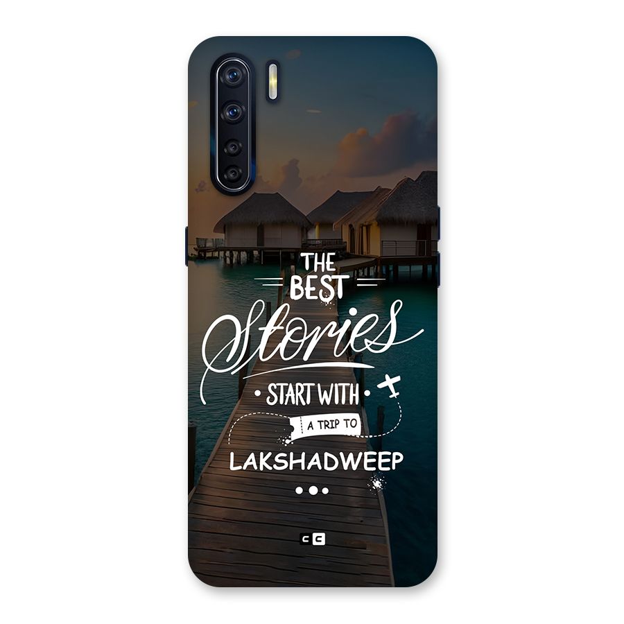 Lakshadweep Stories Back Case for Oppo F15
