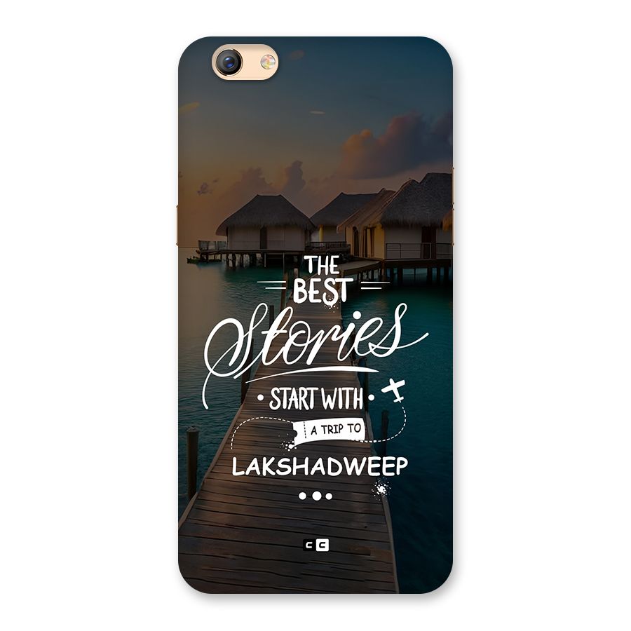 Lakshadweep Stories Back Case for Oppo F3 Plus