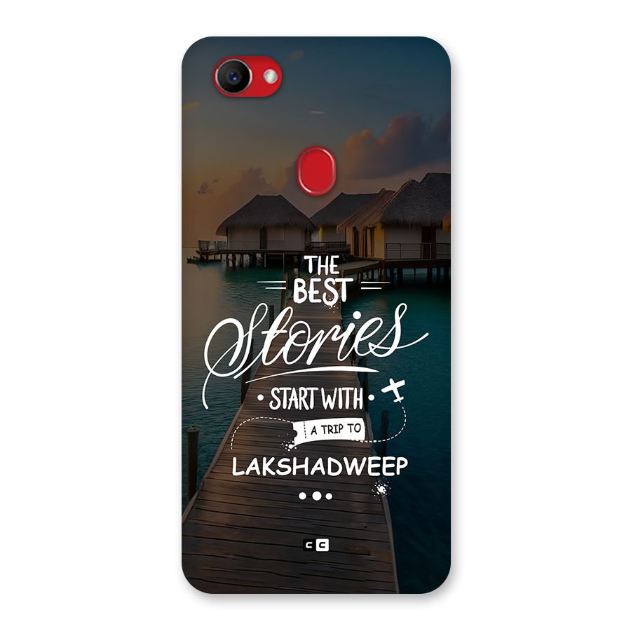 Lakshadweep Stories Back Case for Oppo F7