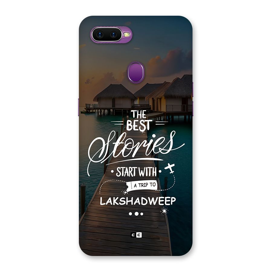 Lakshadweep Stories Back Case for Oppo F9