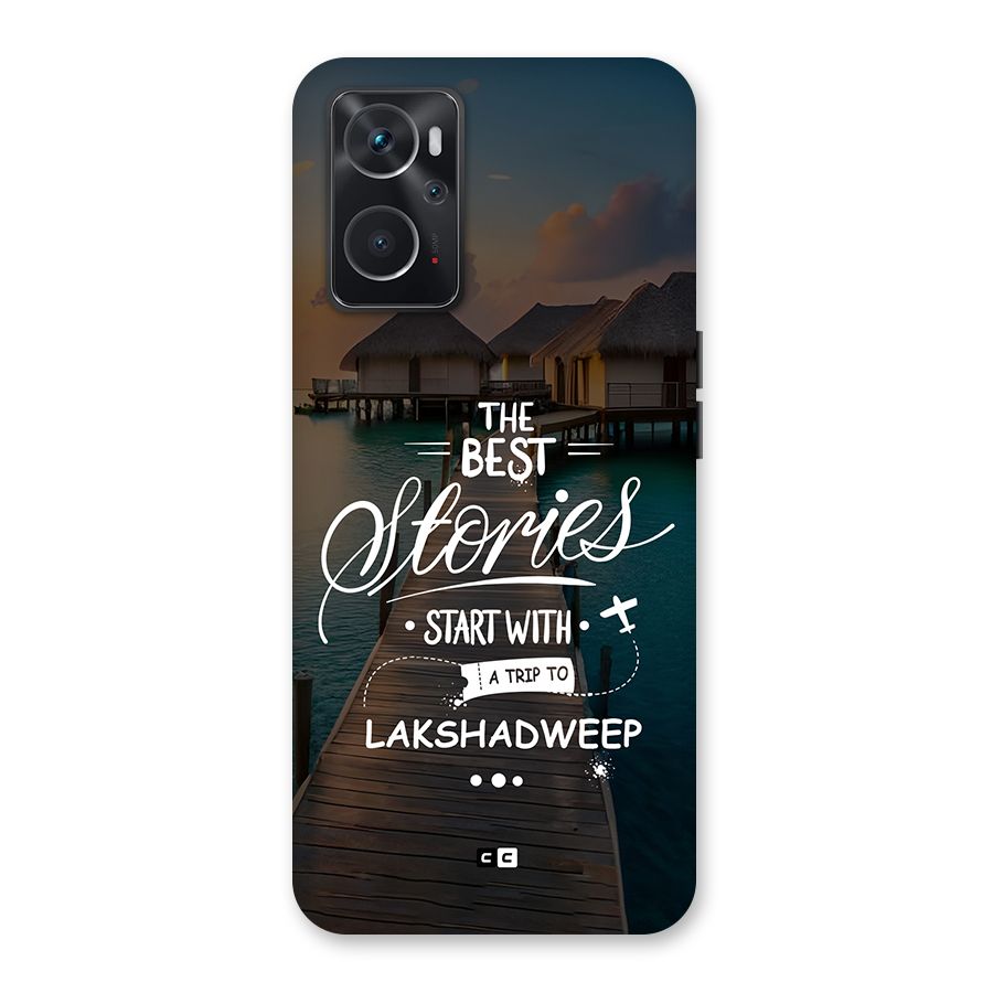 Lakshadweep Stories Back Case for Oppo K10 4G