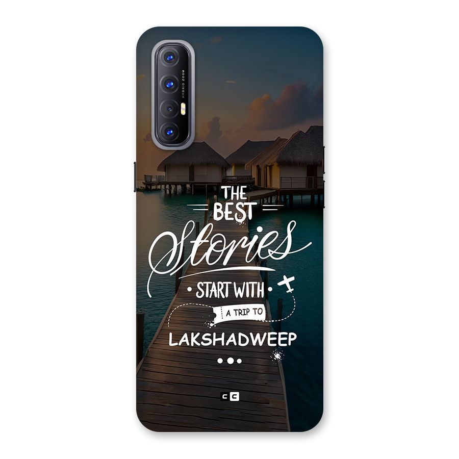 Lakshadweep Stories Back Case for Oppo Reno3 Pro