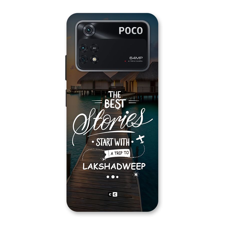 Lakshadweep Stories Back Case for Poco M4 Pro 4G
