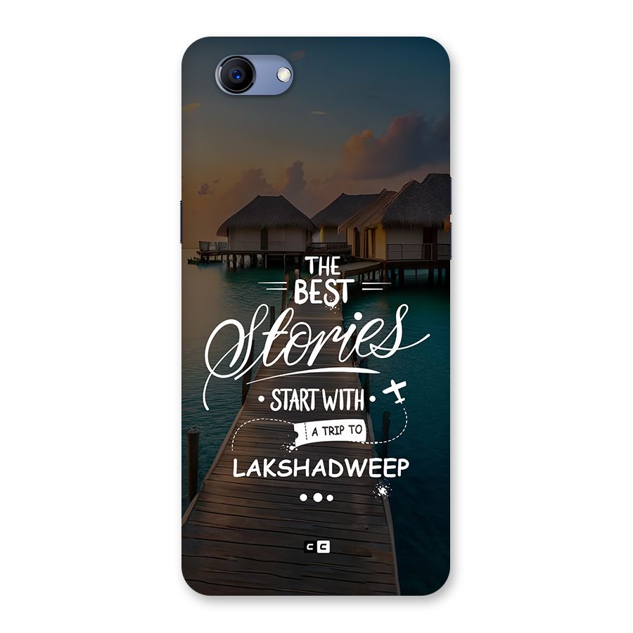 Lakshadweep Stories Back Case for Realme 1