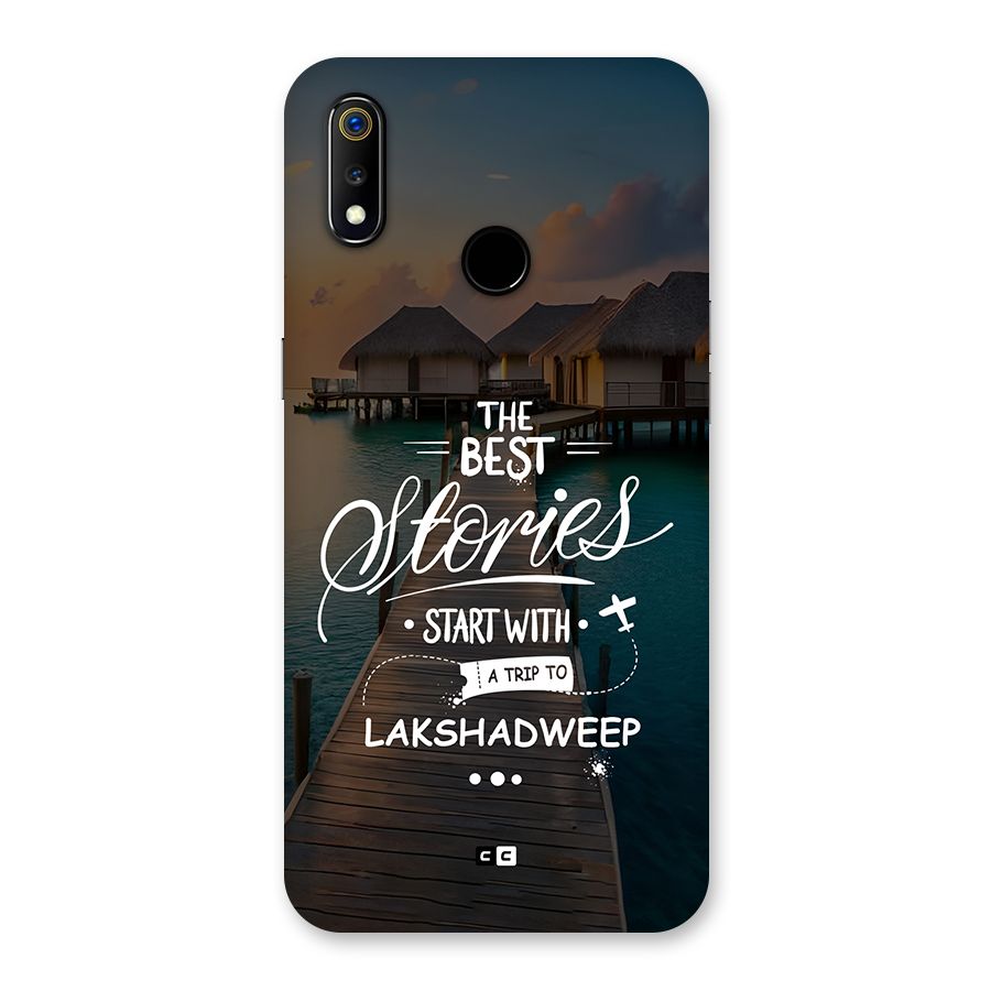 Lakshadweep Stories Back Case for Realme 3