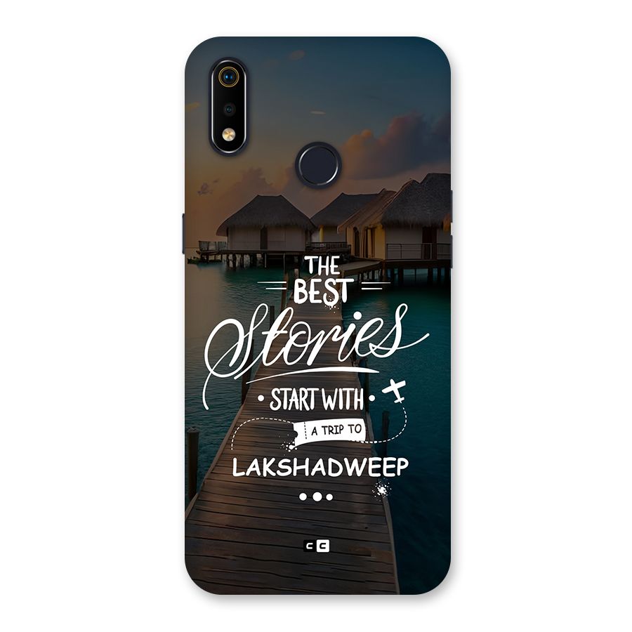 Lakshadweep Stories Back Case for Realme 3i