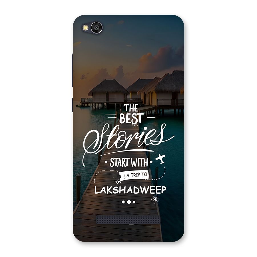 Lakshadweep Stories Back Case for Redmi 4A