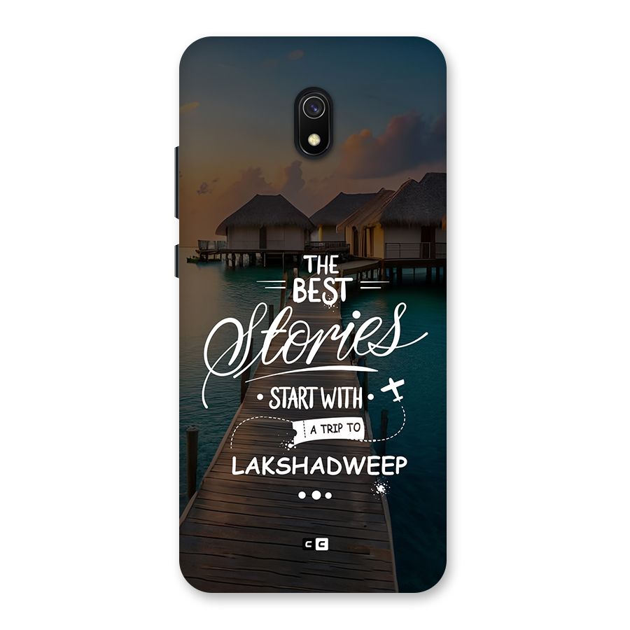 Lakshadweep Stories Back Case for Redmi 8A