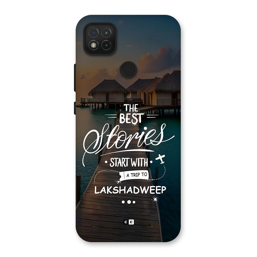 Lakshadweep Stories Back Case for Redmi 9 Activ