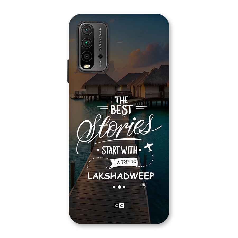 Lakshadweep Stories Back Case for Redmi 9 Power