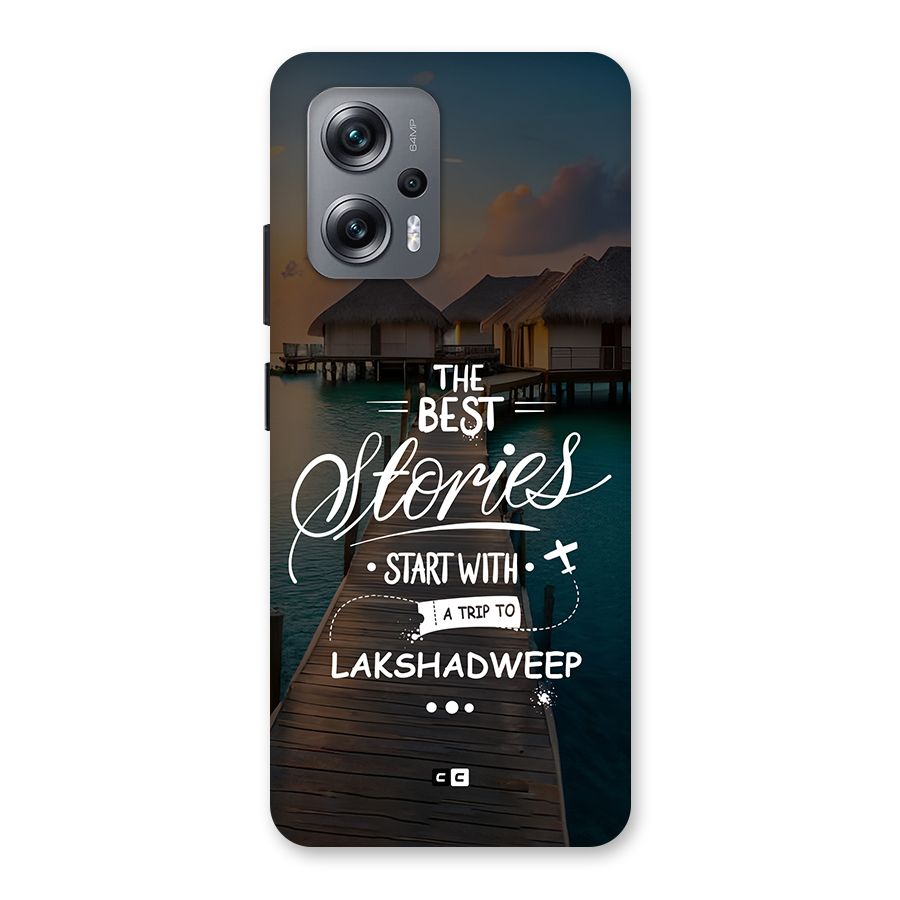 Lakshadweep Stories Back Case for Redmi K50i
