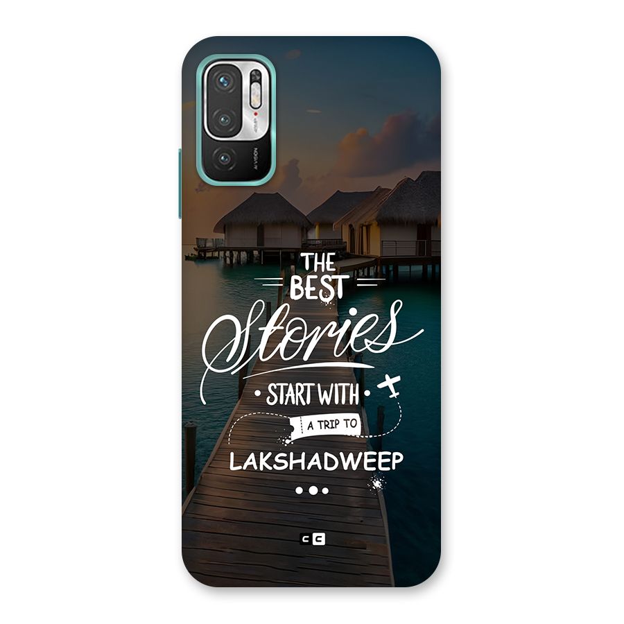Lakshadweep Stories Back Case for Redmi Note 10T 5G