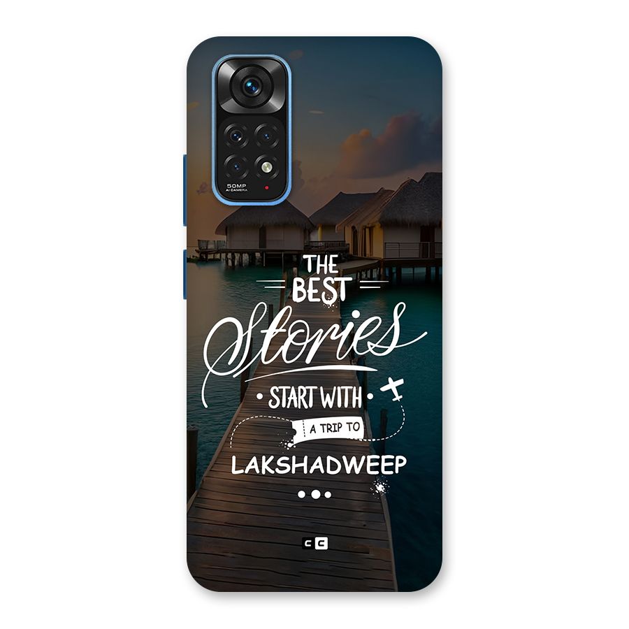 Lakshadweep Stories Back Case for Redmi Note 11S