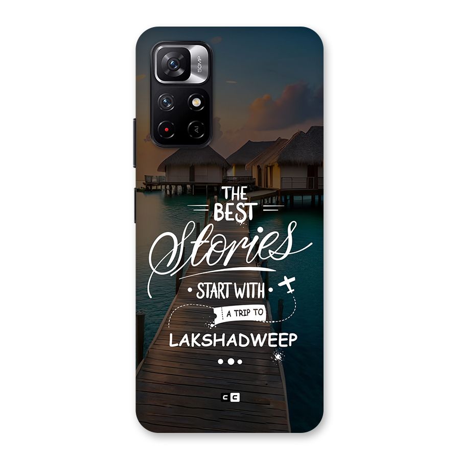 Lakshadweep Stories Back Case for Redmi Note 11T 5G
