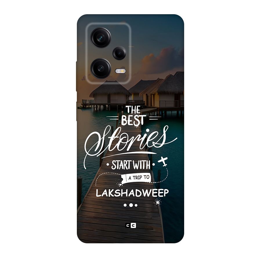 Lakshadweep Stories Back Case for Redmi Note 12 Pro