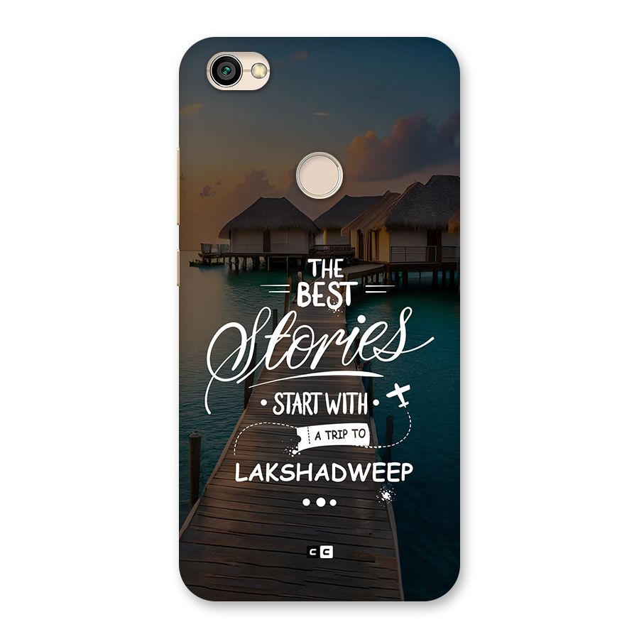 Lakshadweep Stories Back Case for Redmi Y1 2017