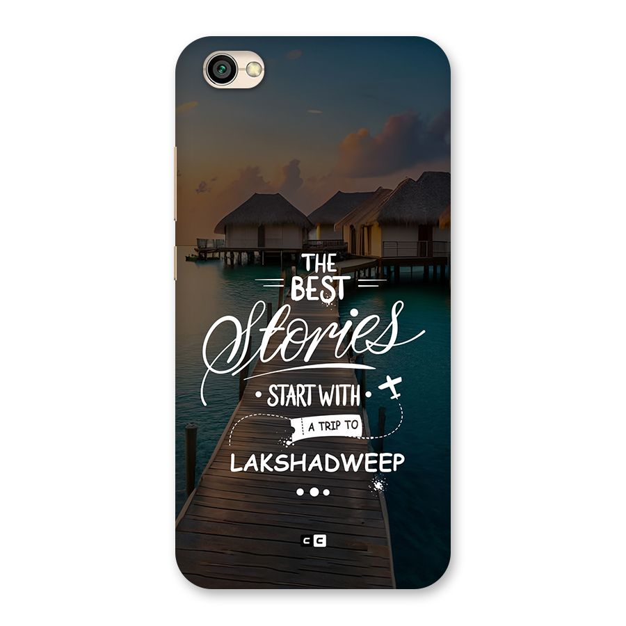 Lakshadweep Stories Back Case for Redmi Y1 Lite