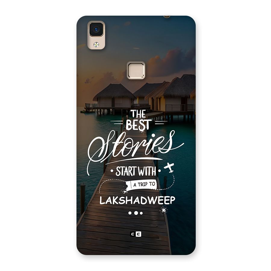 Lakshadweep Stories Back Case for V3 Max