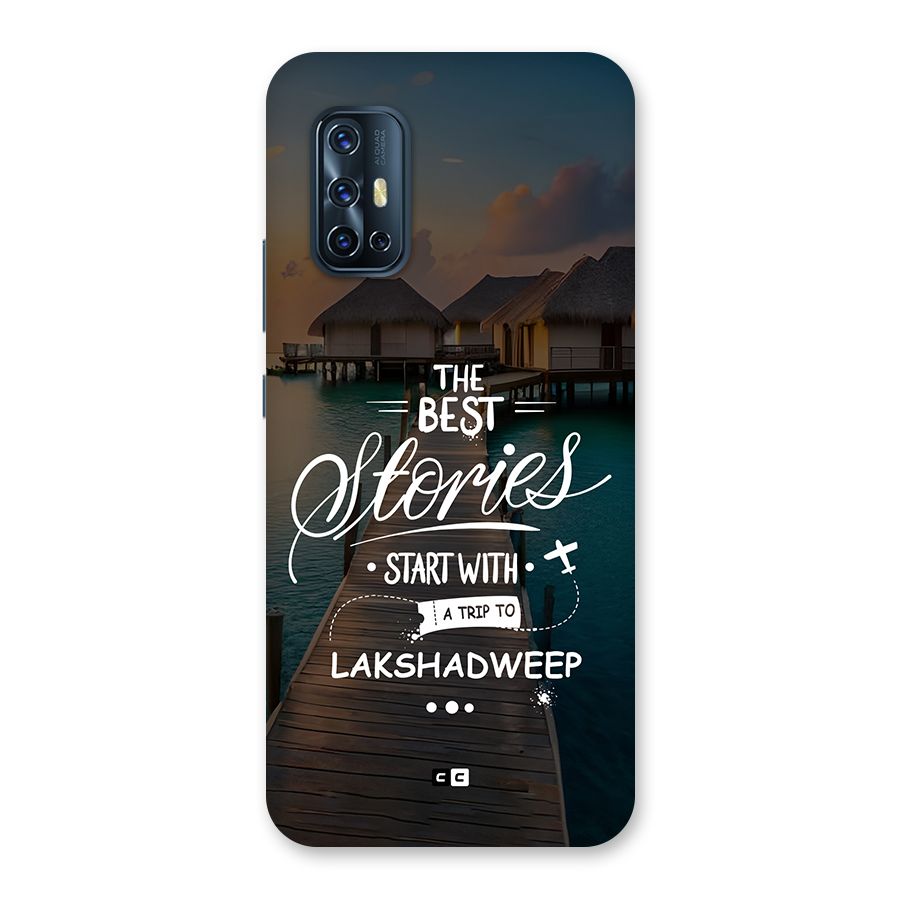 Lakshadweep Stories Back Case for Vivo V17