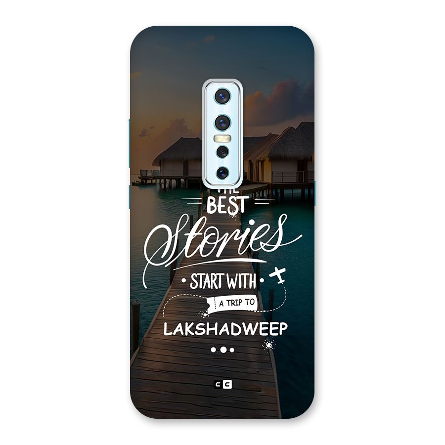 Lakshadweep Stories Back Case for Vivo V17 Pro