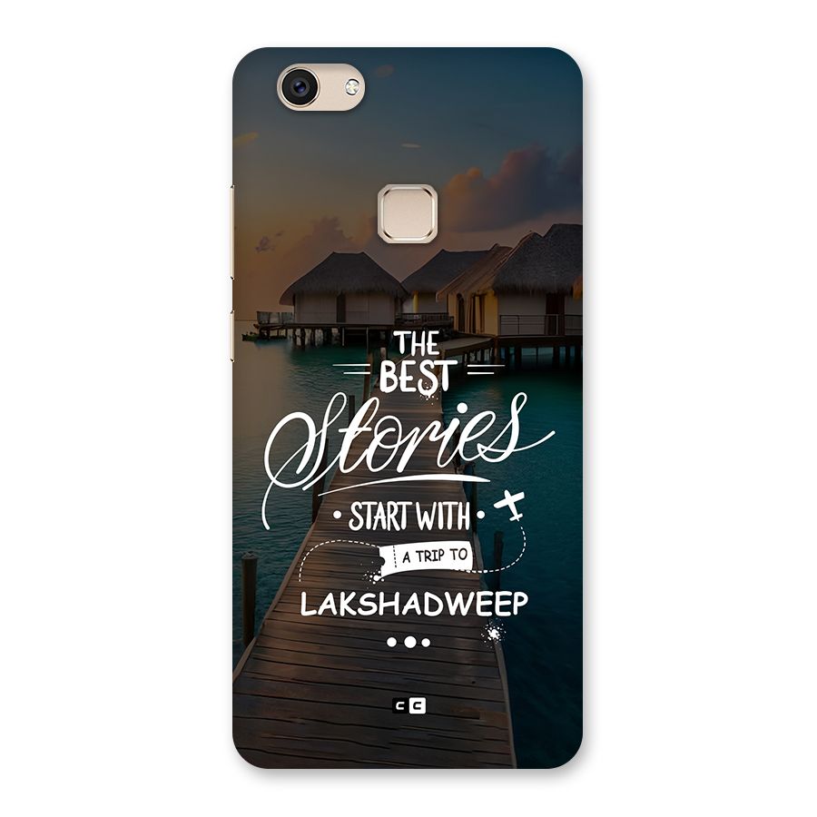 Lakshadweep Stories Back Case for Vivo V7