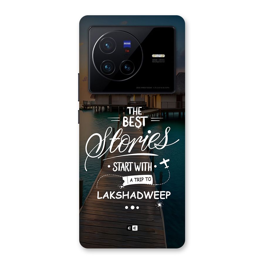 Lakshadweep Stories Back Case for Vivo X80