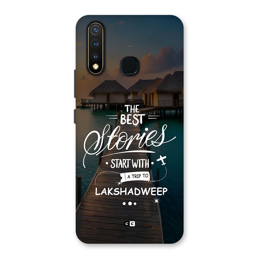 Lakshadweep Stories Back Case for Vivo Y19