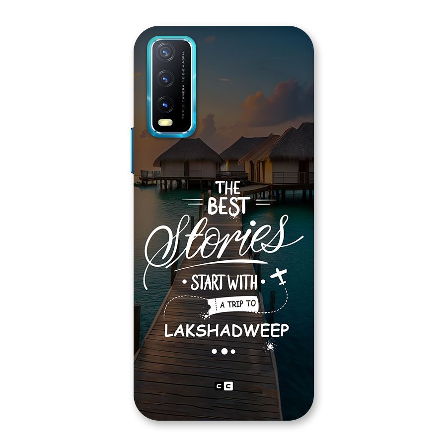 Lakshadweep Stories Back Case for Vivo Y20G