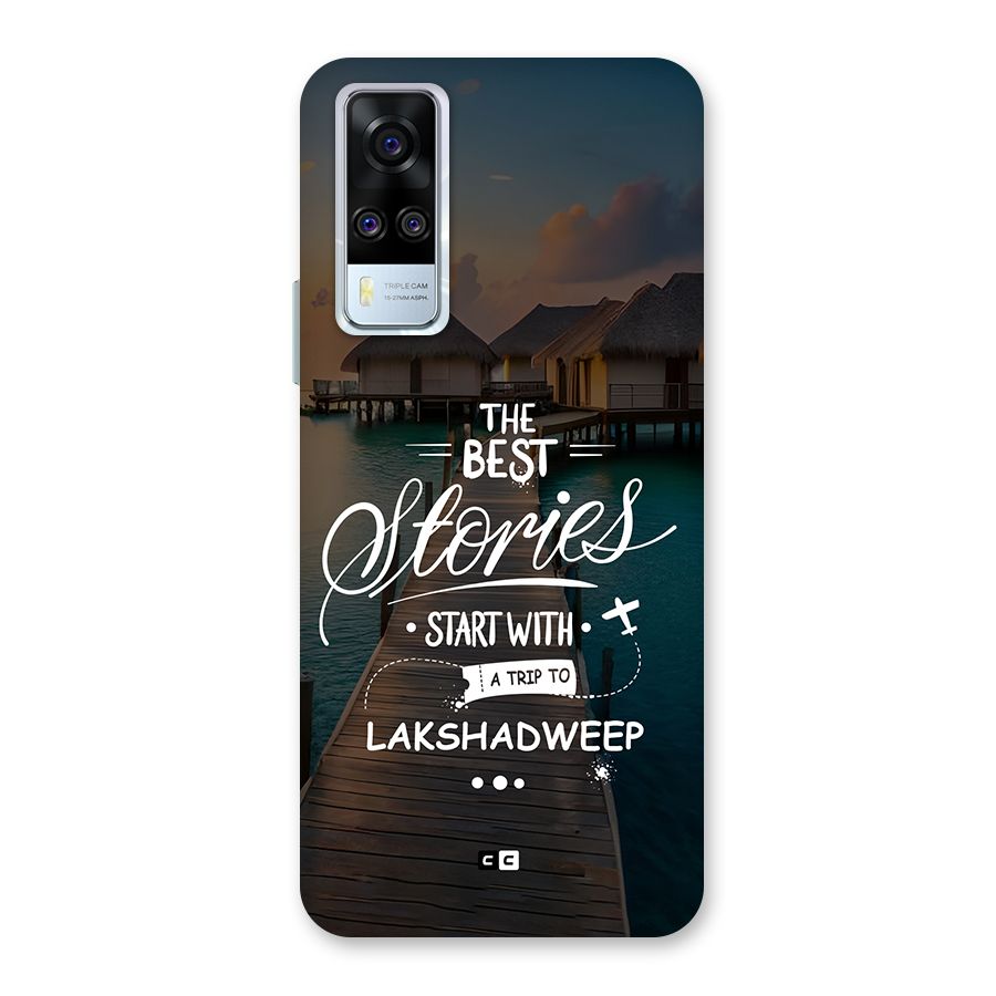 Lakshadweep Stories Back Case for Vivo Y31