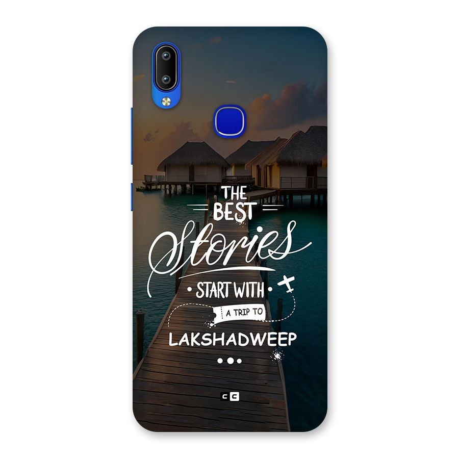 Lakshadweep Stories Back Case for Vivo Y91