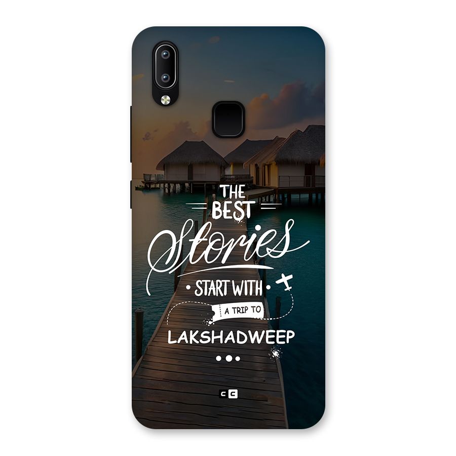 Lakshadweep Stories Back Case for Vivo Y93