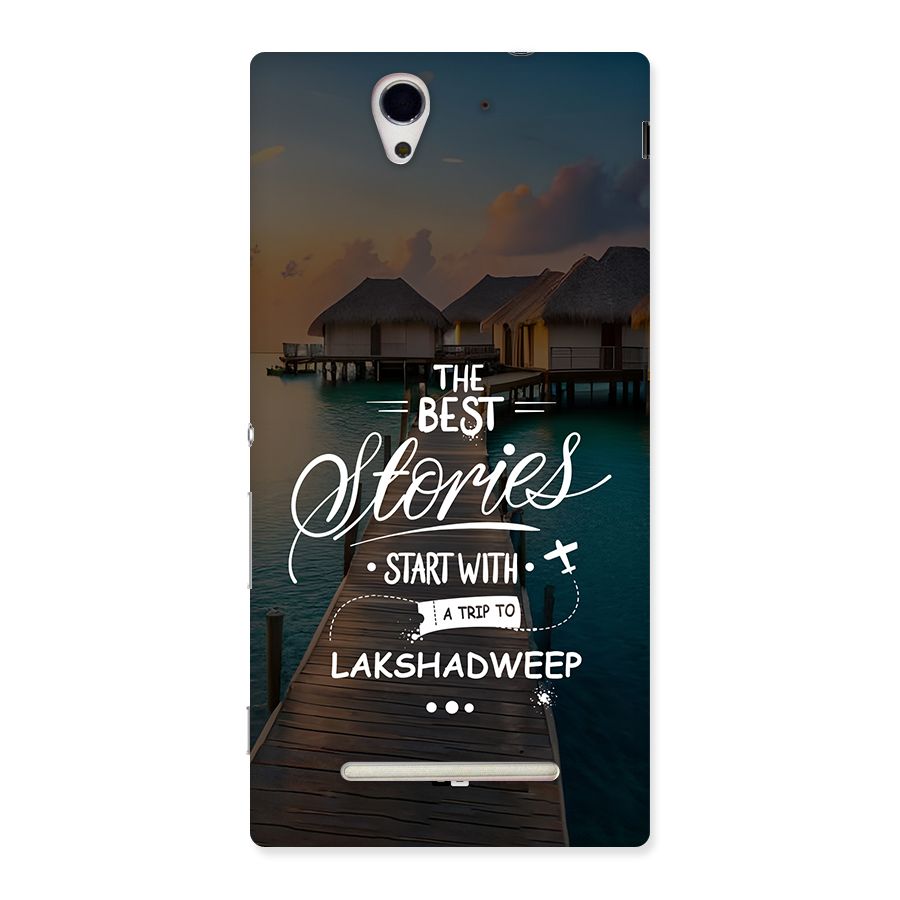 Lakshadweep Stories Back Case for Xperia C3