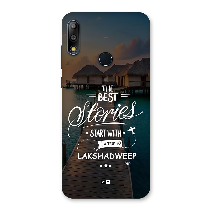 Lakshadweep Stories Back Case for Zenfone Max Pro M2