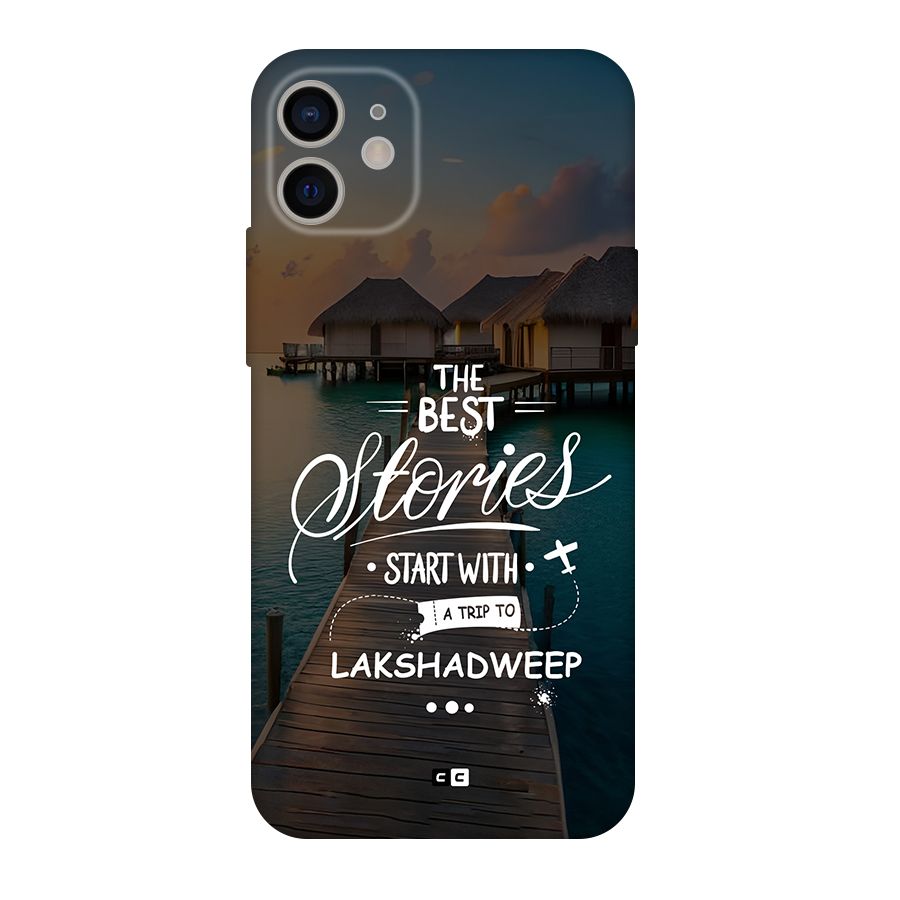 Lakshadweep Stories Back Case for iPhone 11