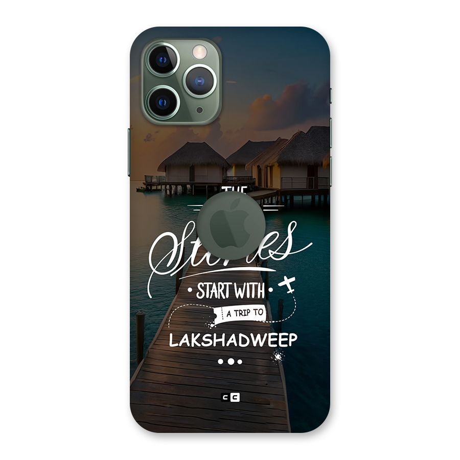 Lakshadweep Stories Back Case for iPhone 11 Pro Logo Cut