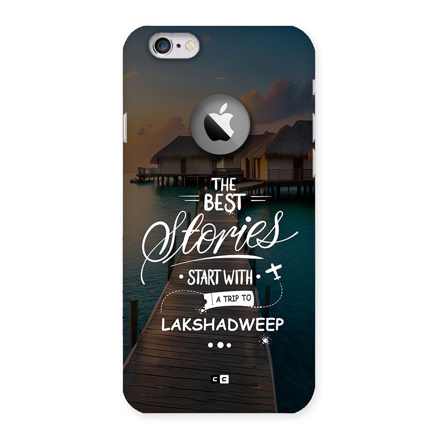 Lakshadweep Stories Back Case for iPhone 6 Logo Cut