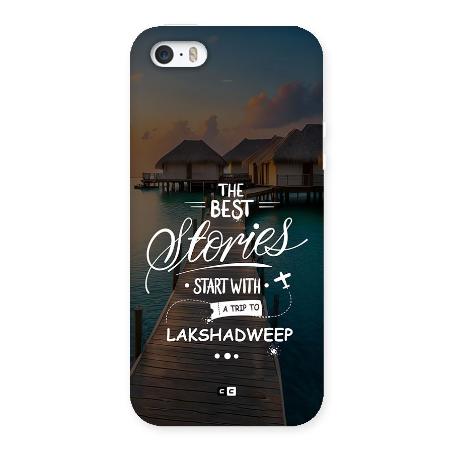 Lakshadweep Stories Back Case for iPhone SE 2016