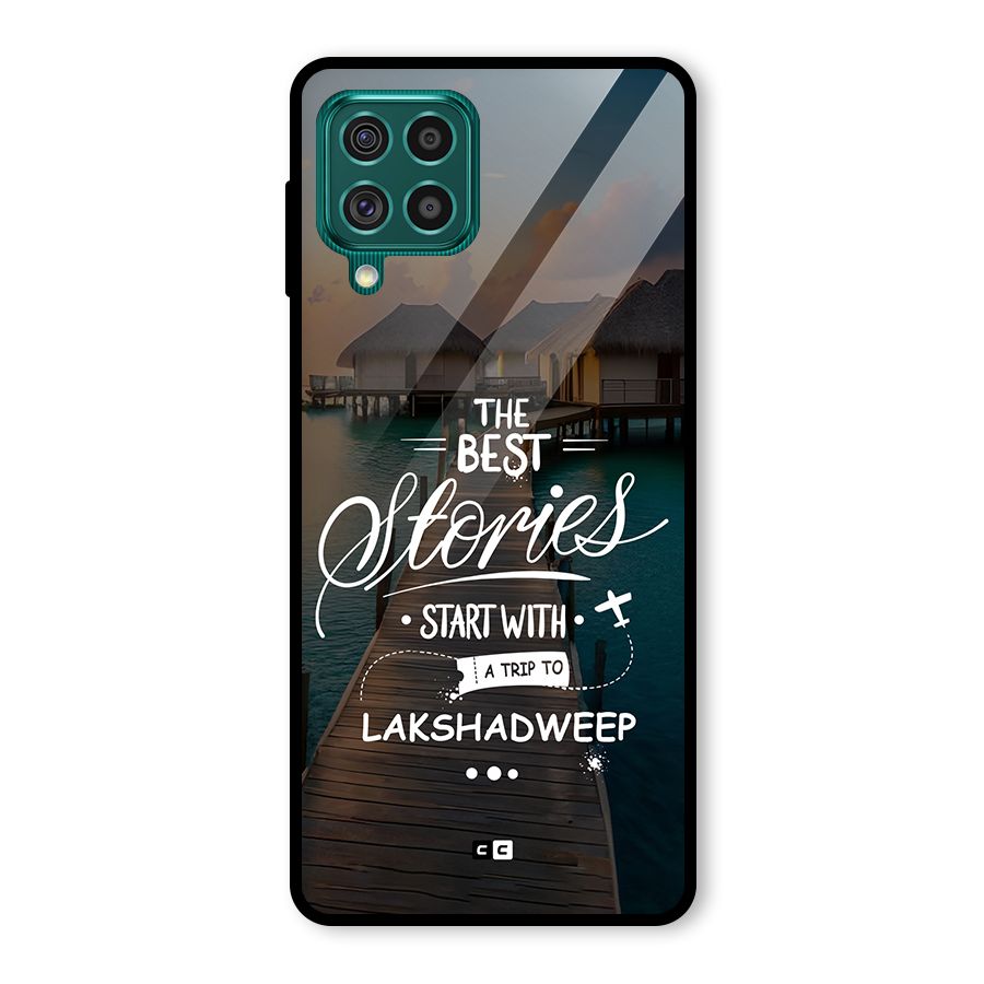 Lakshadweep Stories Glass Back Case for Galaxy F62