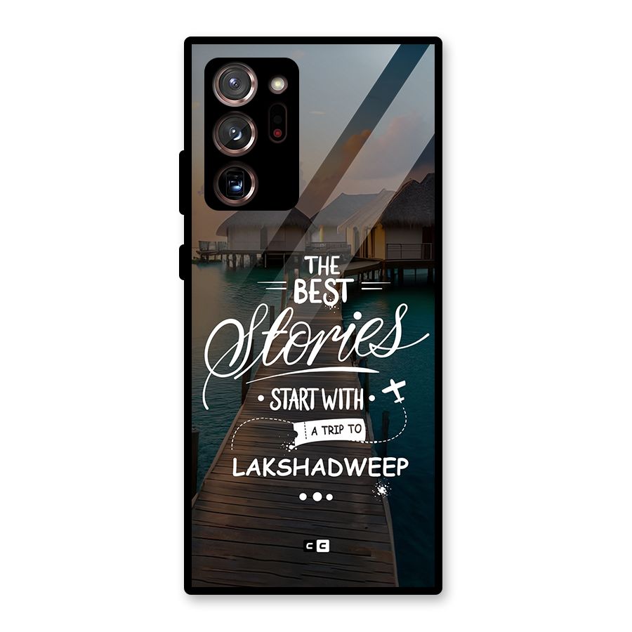 Lakshadweep Stories Glass Back Case for Galaxy Note 20 Ultra