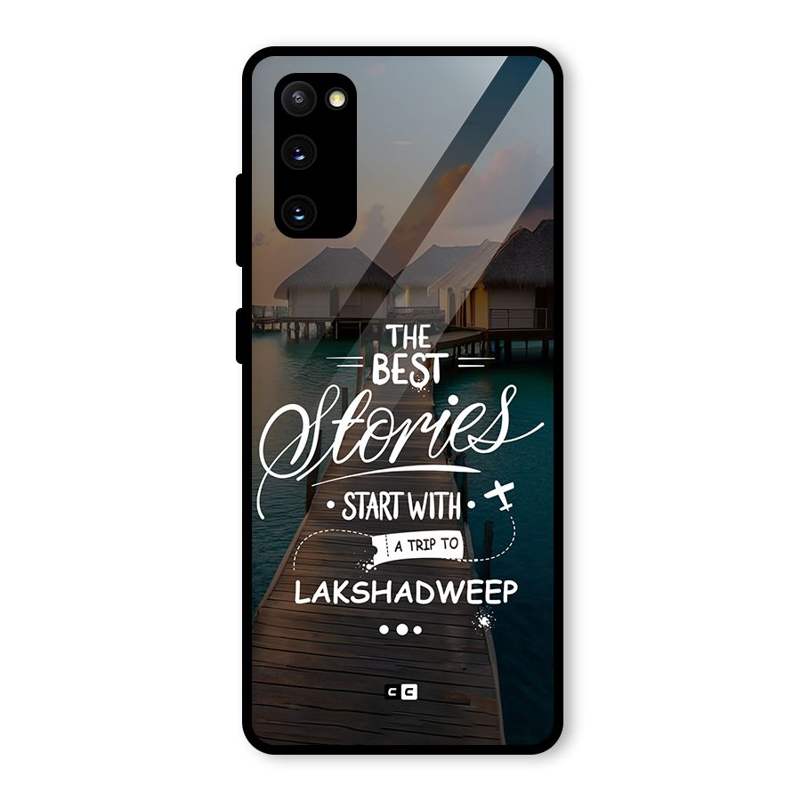 Lakshadweep Stories Glass Back Case for Galaxy S20 FE 5G